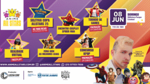 Leia mais sobre o artigo Anime All Stars 2025: A 5ª Edição Chega ao Rio com Tudo!