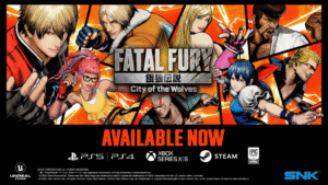 Leia mais sobre o artigo Andy Bogard Desperta em FATAL FURY: City of the Wolves! O Mestre Ninja Chega com Fúria!