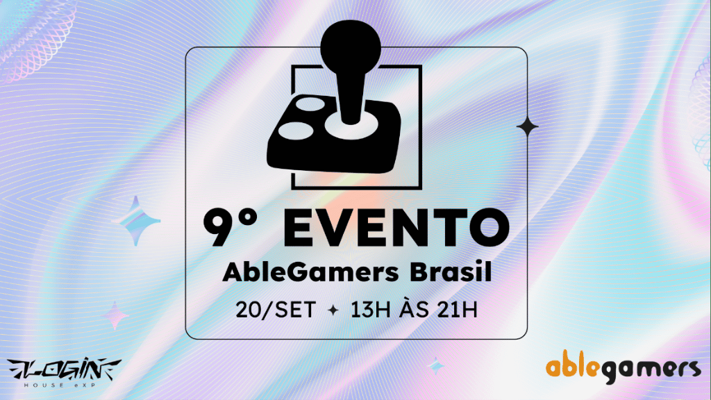 No momento, você está visualizando AbleGamers Brasil Anuncia 9ª Edição do Evento Anual: Foco em Acessibilidade e Inclusão nos Games!