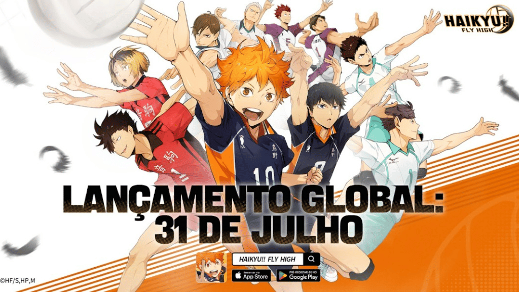No momento, você está visualizando HAIKYU!! FLY HIGH: A Garena Anuncia Lançamento Global em 31 de Julho para iOS e Android!