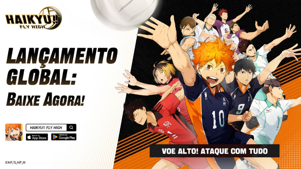 No momento, você está visualizando Chegou a Hora das Cortadas! HAIKYU!! FLY HIGH Lançado Oficialmente para iOS e Android!