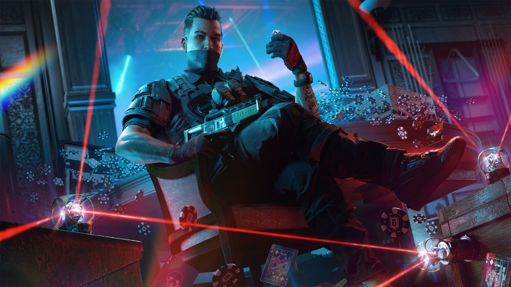 No momento, você está visualizando Ubisoft Anuncia a Operação High Stakes: O Novo Defensor Denari Chega em Rainbow Six Siege X!
