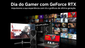 Leia mais sobre o artigo Dia do Gamer: NVIDIA Celebra com Descontos em Placas de Vídeo, Notebooks e PCs GeForce RTX!