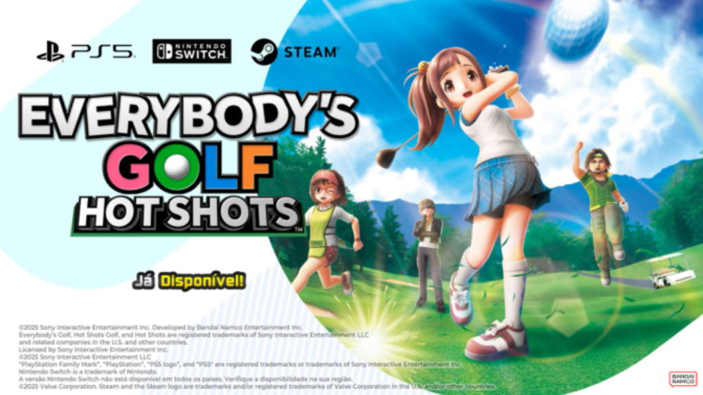 No momento, você está visualizando Everybody’s Golf Hot Shots Já Disponível: O Jogo de Golfe Divertido e Desafiador Chega ao PC e Consoles!