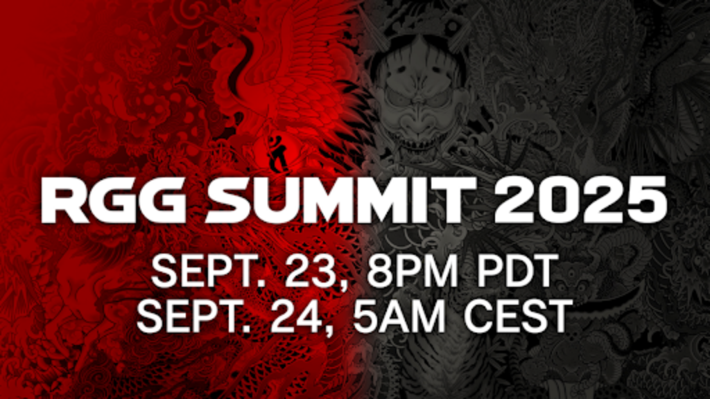 No momento, você está visualizando Não Perca: RGG Summit 2025 Começa à Meia-Noite de 24 de Setembro com as Novidades da SEGA e RGG Studio!