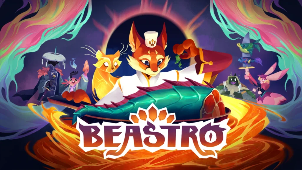 Beastro anuncia versão para PS5 e lança demo no Steam! Jogo mistura culinária e deckbuilder tático. Chega ao Xbox Game Pass no outono de 2026.