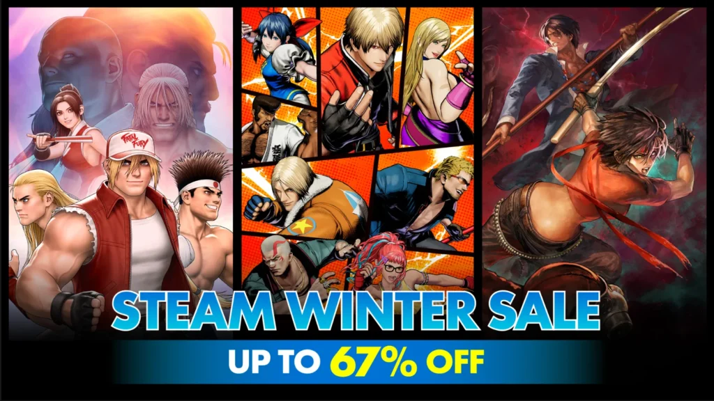 Fatal Fury: City of the Wolves com 67% OFF no Steam. Jogue com Ken e Chun-Li e aproveite clássicos da SNK até 5 de jan.