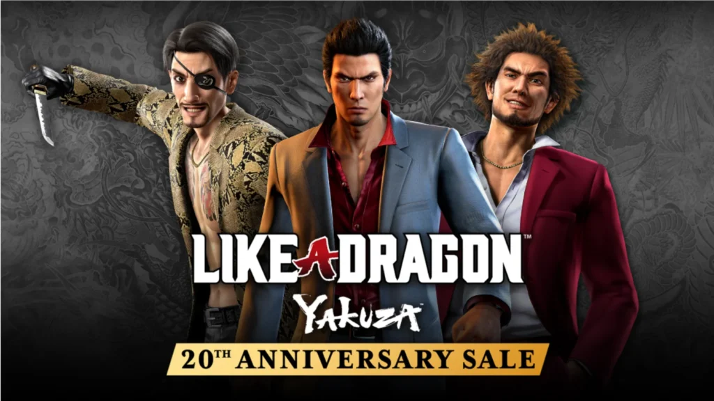 Promoção Yakuza Steam