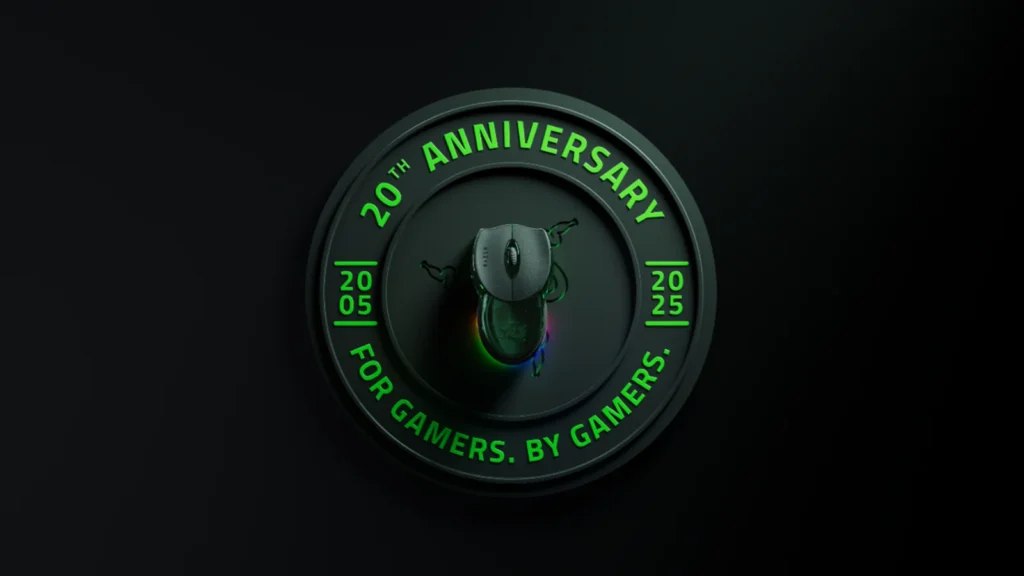 Razer anuncia edição comemorativa de 20 anos do mouse Boomslang
