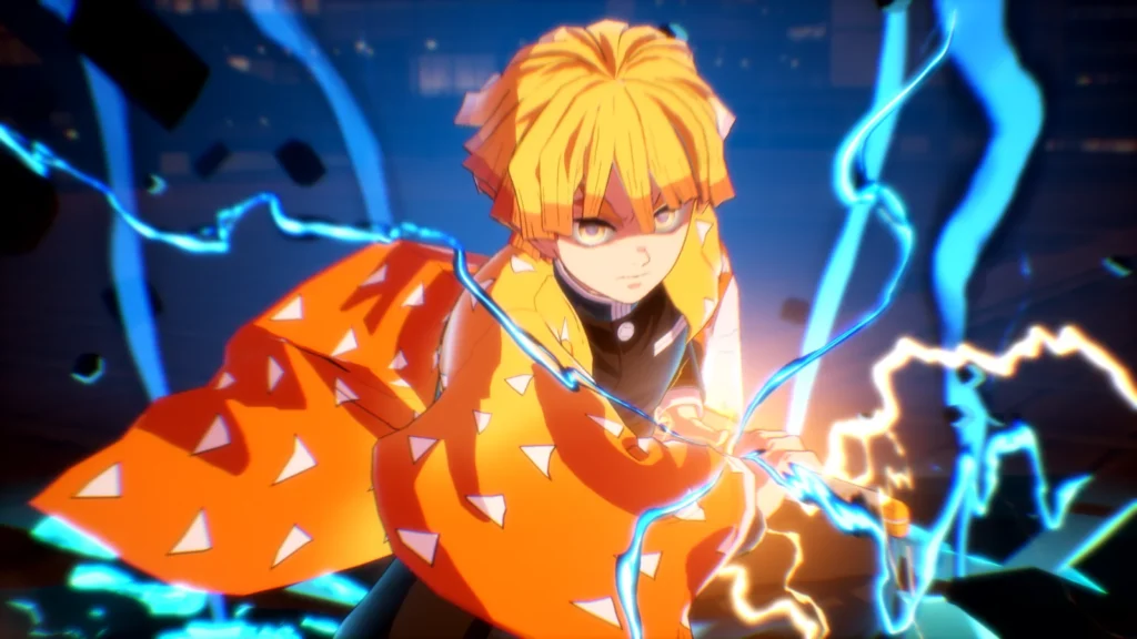 Zenitsu Agatsuma Castelo Infinito