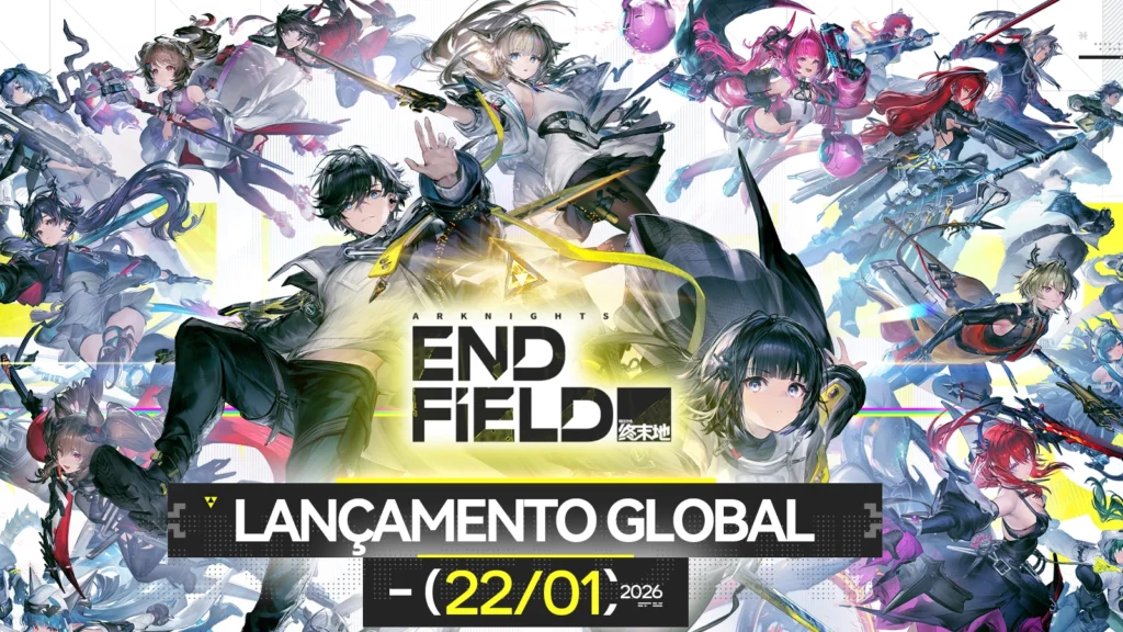 Arknights: Endfield já está disponível globalmente! Jogue o RPG 3D grátis no PS5, PC e Mobile e resgate prêmios de pré-registro.