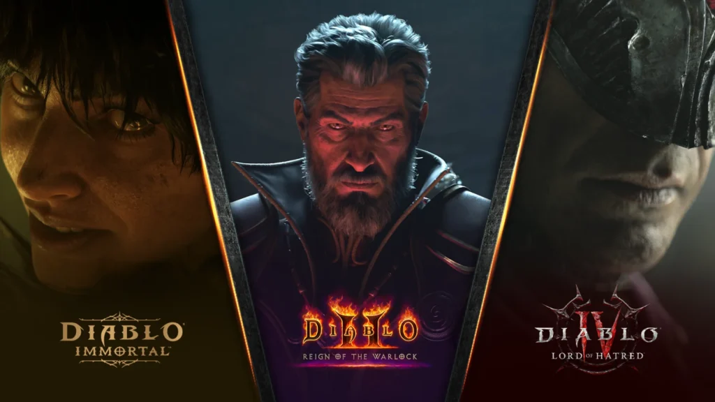 O Bruxo chega a Diablo 2, Immortal e Diablo 4! Confira também o anúncio do Paladino e da expansão Lord of Hatred para D4.