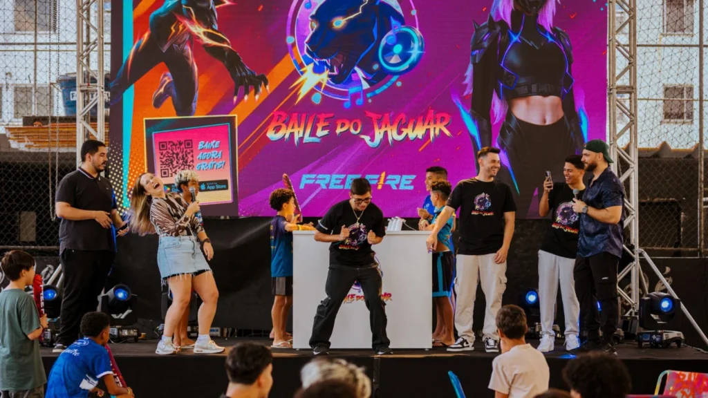 O Free Fire Baile do Jaguar agitou Heliópolis com campeonato, showmatch de influenciadores e muito Carnaval. Veja os destaques!