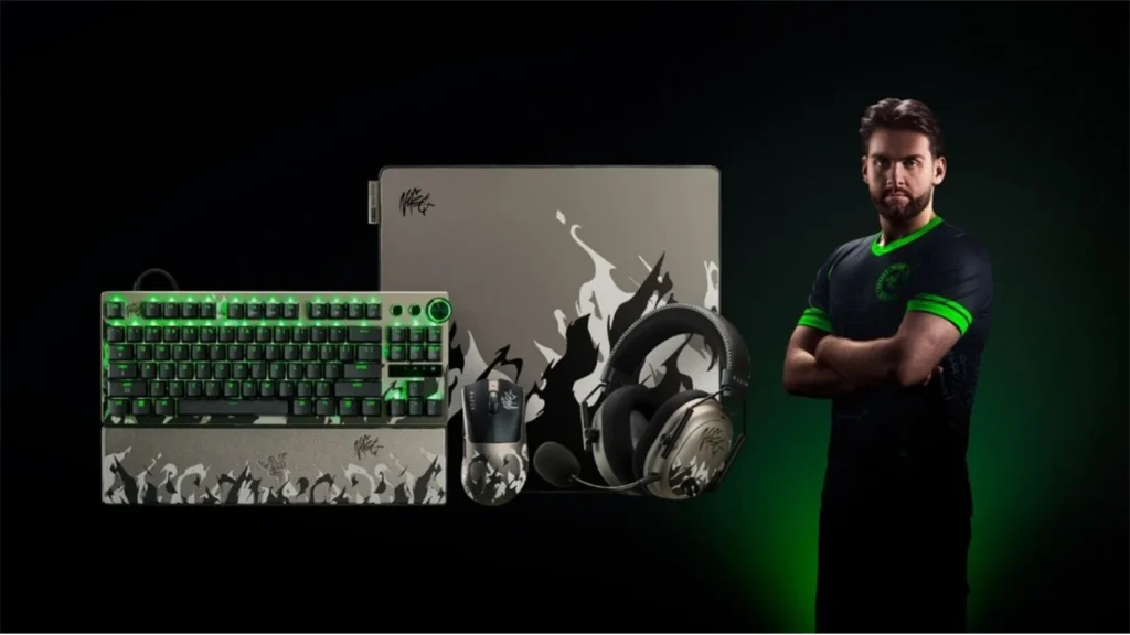 Razer lança a NiKo Collection: performance de elite para CS com o mouse DeathAdder V4 Pro e mais. Veja os detalhes da linha!