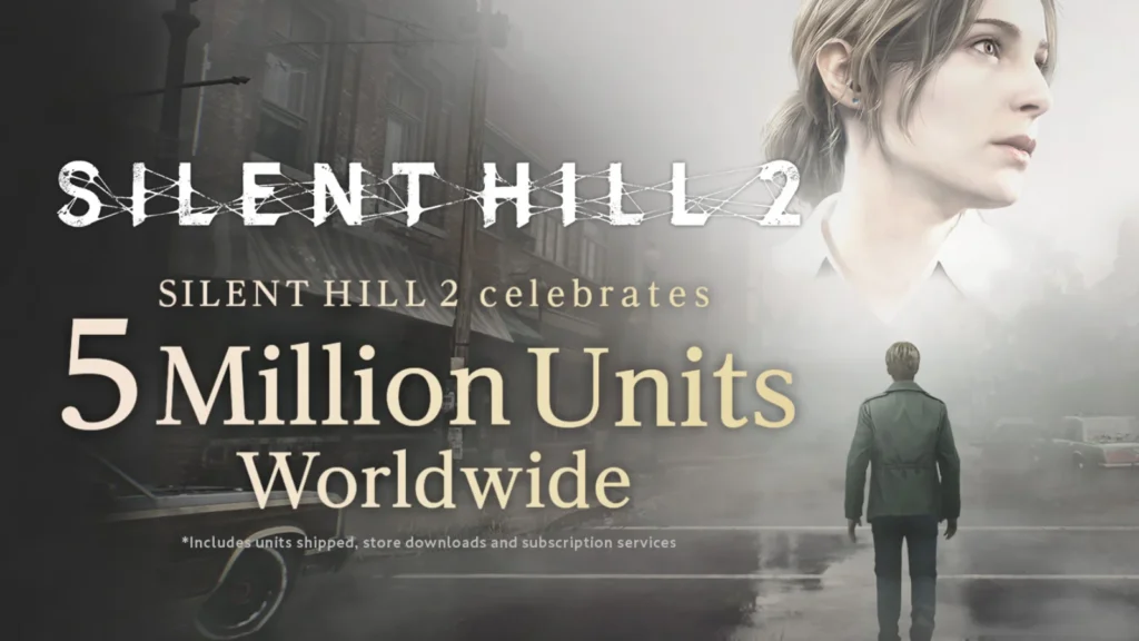 Silent Hill 2 Remake alcança 5 milhões de vendas! Confira os detalhes do sucesso e a promoção de 50% em Silent Hill f na PS Store.