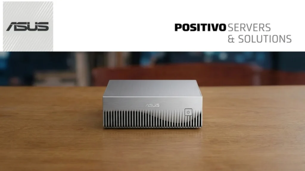 Conheça o Ascent GX10, o supercomputador de IA compacto da Positivo e ASUS. Com NVIDIA Grace Blackwell, ele entrega 1 Petaflopde.