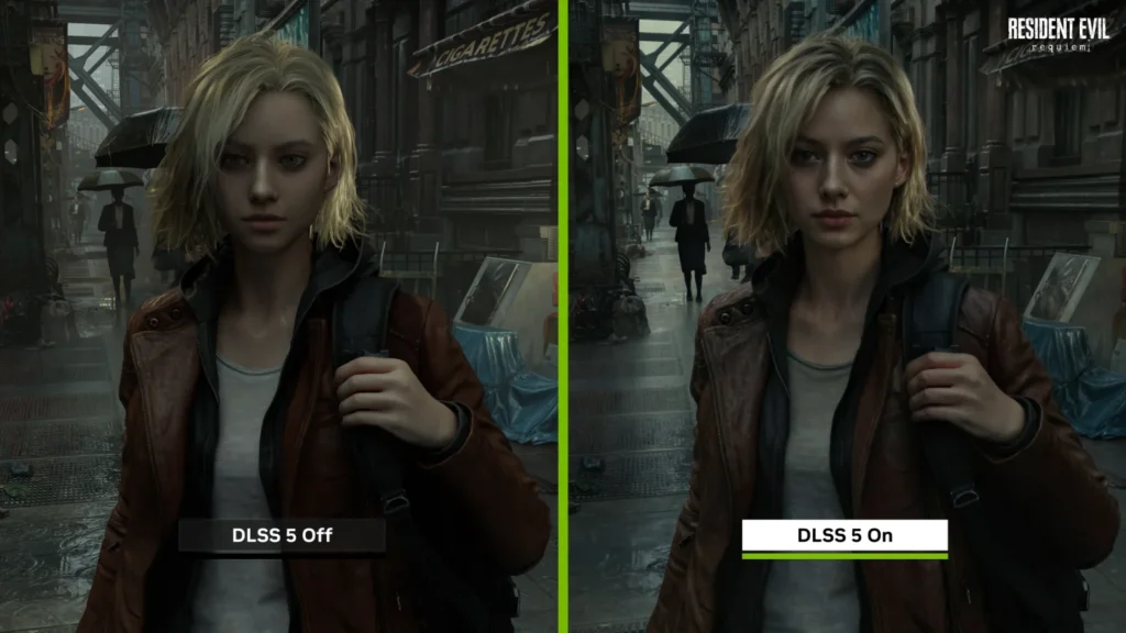 A NVIDIA revelou o DLSS 5! Saiba como a nova IA generativa cria iluminação fotorrealista em tempo real e confira os jogos como Resident Evil.