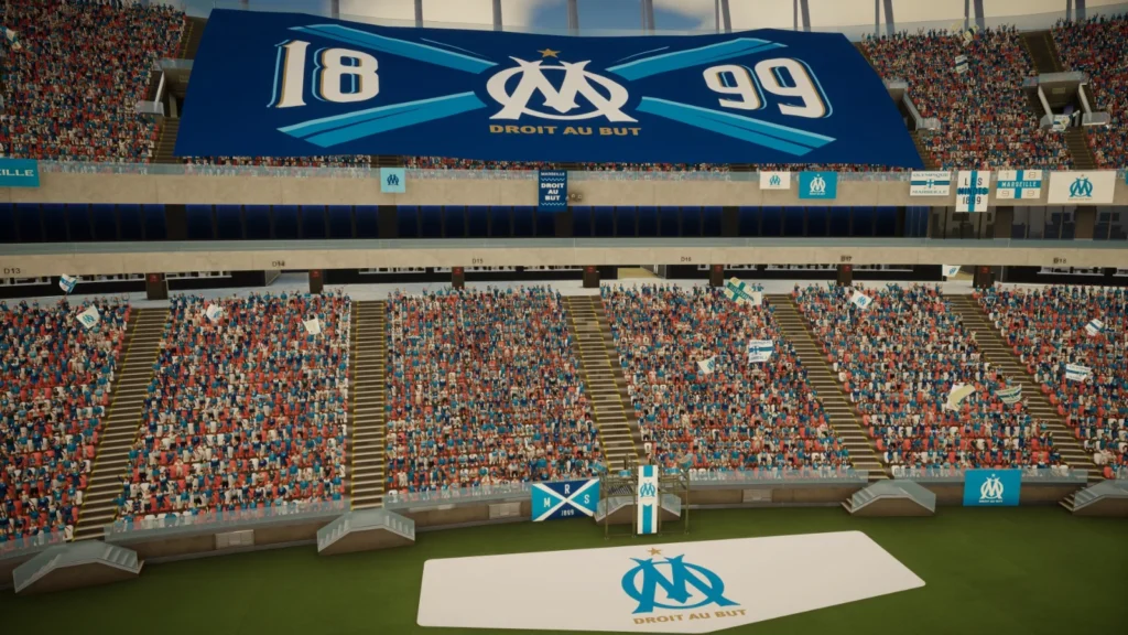 O Olympique de Marseille chegou ao Copa City! Assuma o controle da logística, segurança e fan zones para receber a apaixonada torcida.