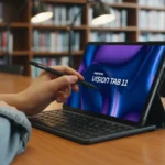 Conheça o Positivo Vision Tab 11! O novo tablet da Positivo chega com tela de 10,9", caneta digital inclusa e 4G para máxima produtividade. Confira preços.