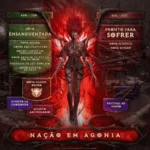 A atualização A Captura chegou a Diablo Immortal! Enfrente Andariel em Lut Gholein, participe do torneio PvP equalizado e conquiste a gema Tumba de Leviatã.