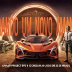 PUBG MOBILE e Apollo Automobil trazem os modelos Intensa Emozione e Project EVO para o jogo. Confira as cores, acessórios e como desbloquear efeitos exclusivos.