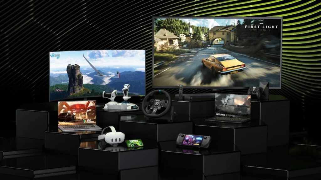 GeForce NOW recebe suporte a VR em 90 FPS para membros Ultimate! Confira também a chegada de Crimson Desert