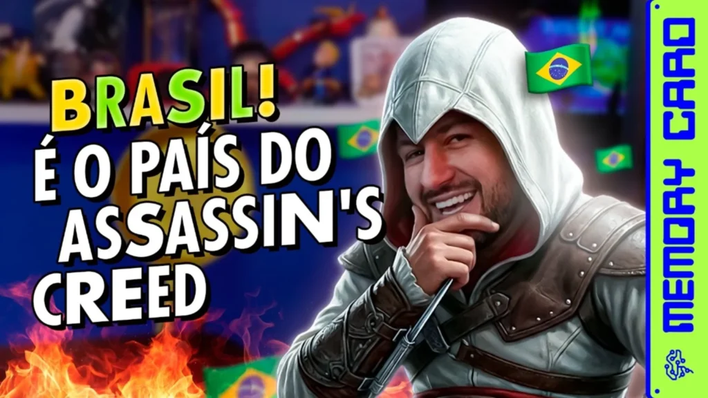 Ubisoft Brasil celebra 1 ano de Assassin's Creed Shadows com o fim da série Memory Card e promoção de até 50% no PC e Xbox.
