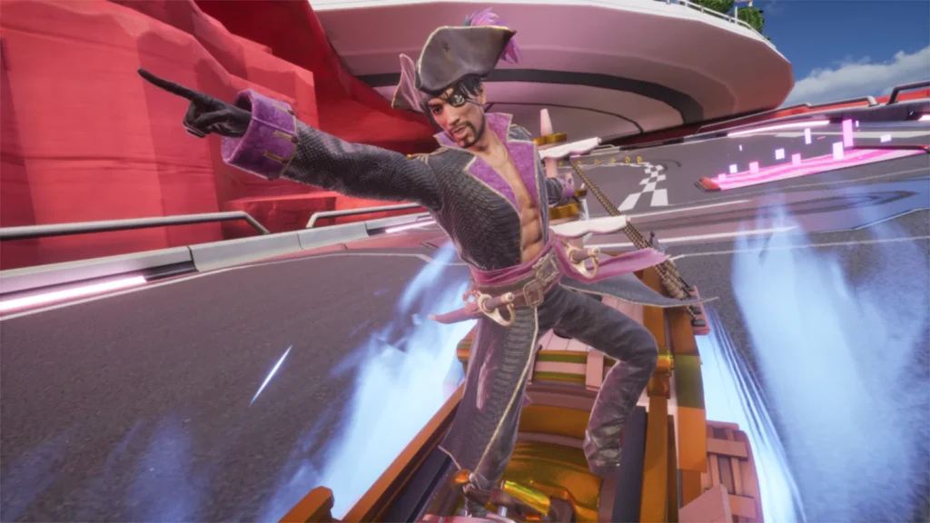 Goro Majima invade Sonic Racing: CrossWorlds! conteúdo gratuito do Capitão Majima, o veículo Goromaru e o fim de semana grátis no Steam.