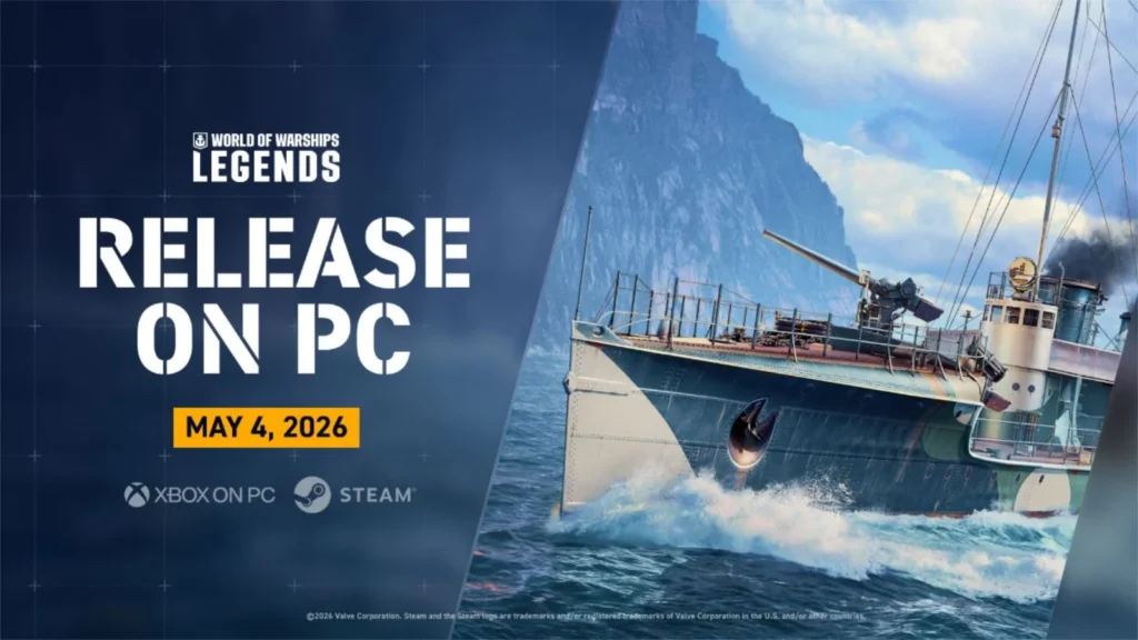 World of Warships: Legends estreia no PC em maio! Confira o novo contratorpedeiro alemão e os passes de evento da atualização 15.3.