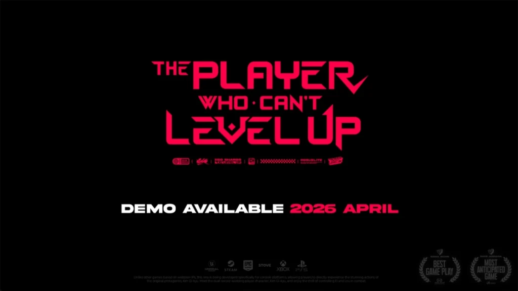 O webtoon com 210 milhões de views agora é um jogo de ação! Baixe a demo de The Player Who Can’t Level Up no Steam.