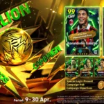 O eFootball™ atingiu 1 bilhão de downloads! Ganhe o Ronaldinho Gaúcho grátis e jogue o novo evento Master League Sprint.