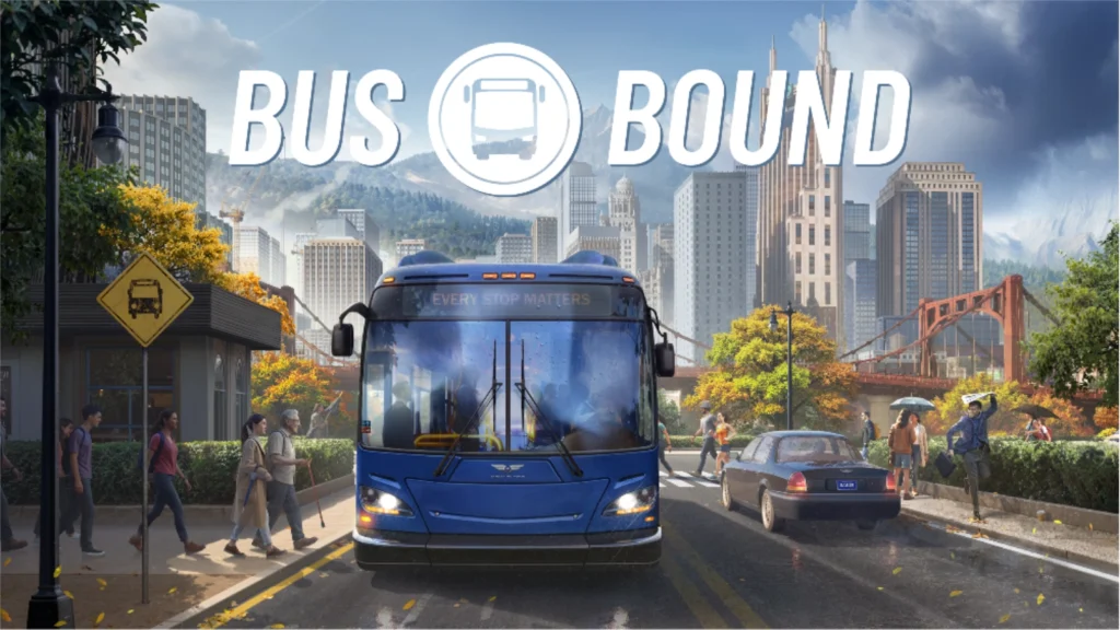 Bus Bound já está disponível! Assuma o volante de ônibus licenciados no novo simulador da Saber Interactive para PC, PS5 e Xbox Series X|S.