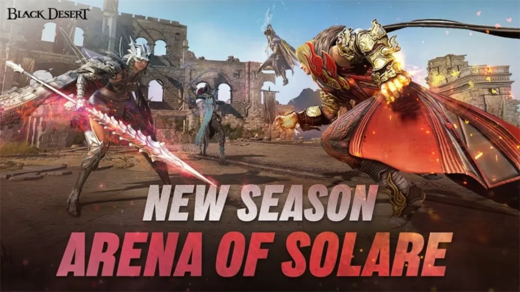 A Arena Solare está de volta ao Black Desert! Confira a Temporada 9 com sistema de ranking reformulado, novas arenas de combate e recompensas exclusivas.