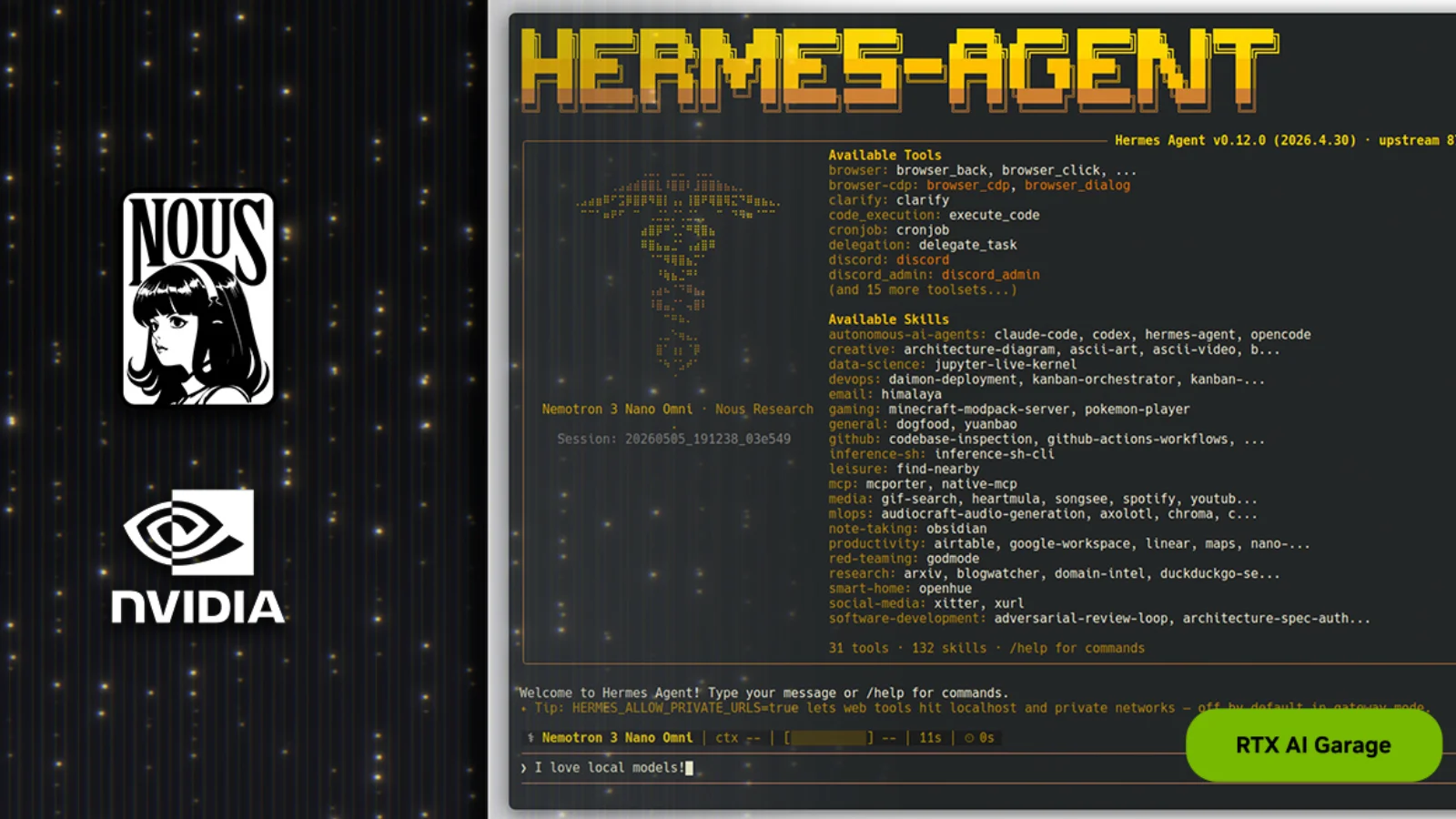 O Hermes Agent e os modelos Qwen 3.6 chegam para revolucionar a IA agêntica local! Descubra como as GPUs NVIDIA RTX e o DGX Spark maximizam essa performance.