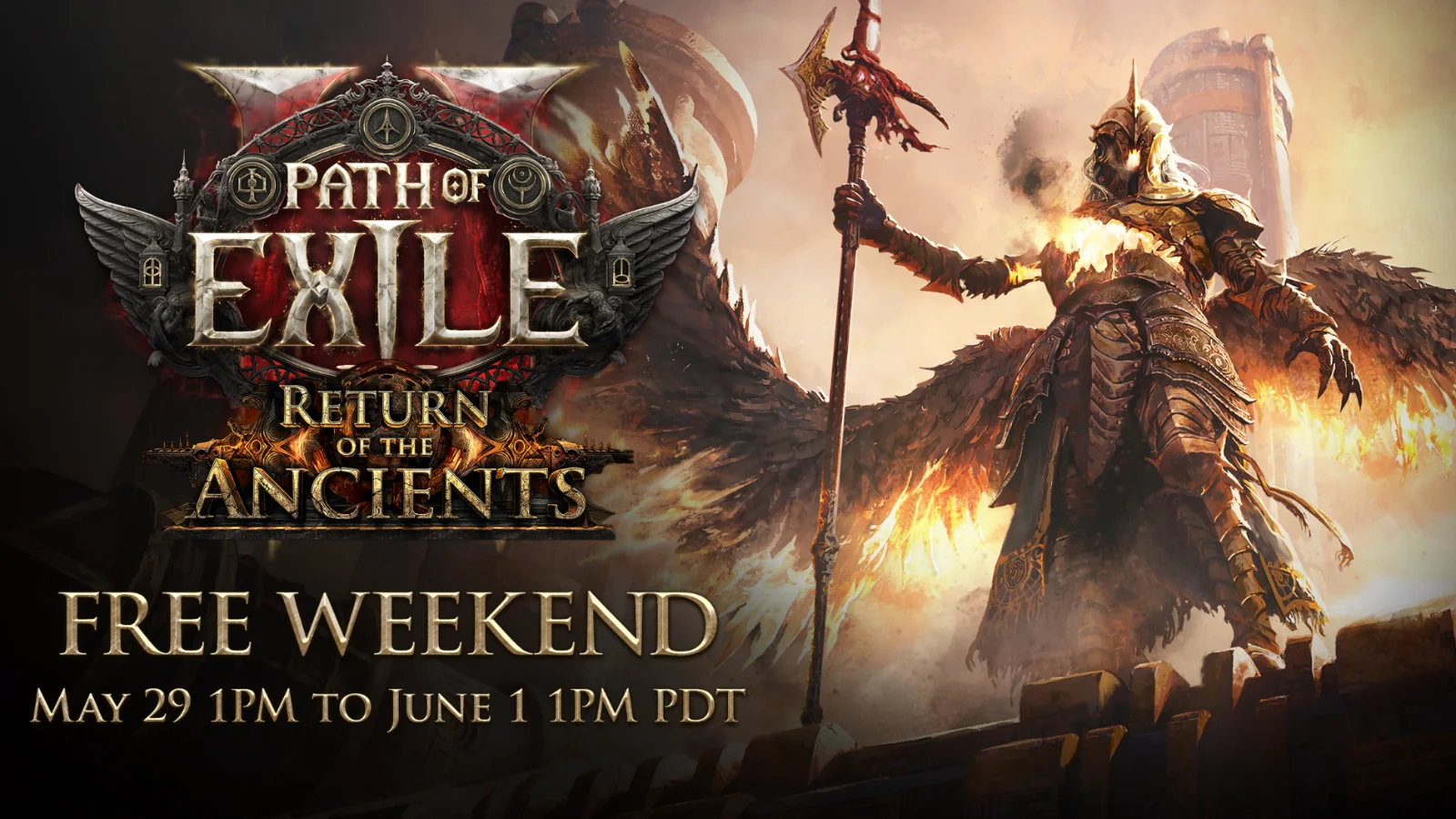 Jogue Path of Exile 2 gratuitamente de 29 de maio a 1º de junho! Confira os detalhes da liga Runes of Aldur e garanta 50% de desconto no pacote.