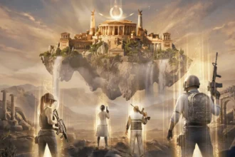 Descubra a Grécia Antiga na Atualização 4.4 de PUBG MOBILE! Conheça o modo Coroa do Herói, as habilidades mitológicas e o chefe Helios.