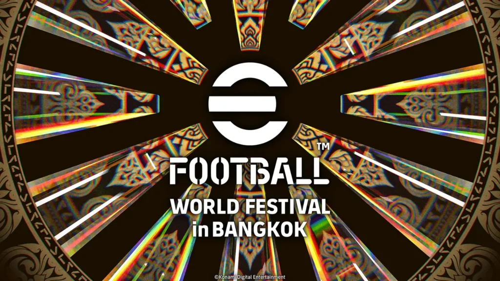 angkok recebe a Final Mundial do eFootball™ Championship 2026! Confira as recompensas do 9º aniversário, o retorno de Didier Drogba e o Festival Mundial.