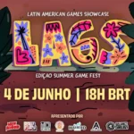 O Latin American Games Showcase trará mais de 80 jogos da América Latina para o Summer Game Fest 2026 no dia 4 de junho. Confira os destaques e apoiadores!