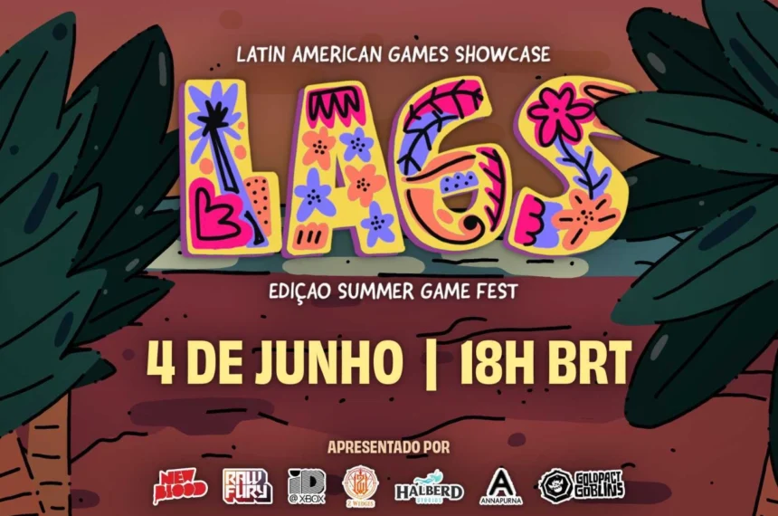 O Latin American Games Showcase trará mais de 80 jogos da América Latina para o Summer Game Fest 2026 no dia 4 de junho. Confira os destaques e apoiadores!