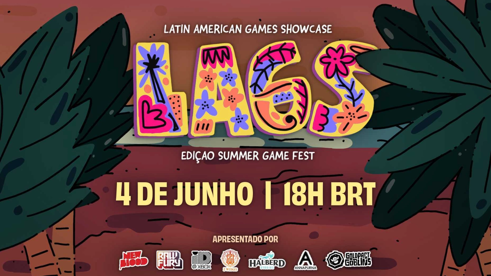 O Latin American Games Showcase trará mais de 80 jogos da América Latina para o Summer Game Fest 2026 no dia 4 de junho. Confira os destaques e apoiadores!