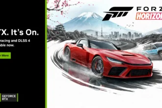 Forza Horizon 6 estreia no Japão com DLSS 4.5 e Multi Frame Generation da NVIDIA! Confira os ganhos da Série RTX 50 e as novidades em Crimson Desert e Luna Abyss.