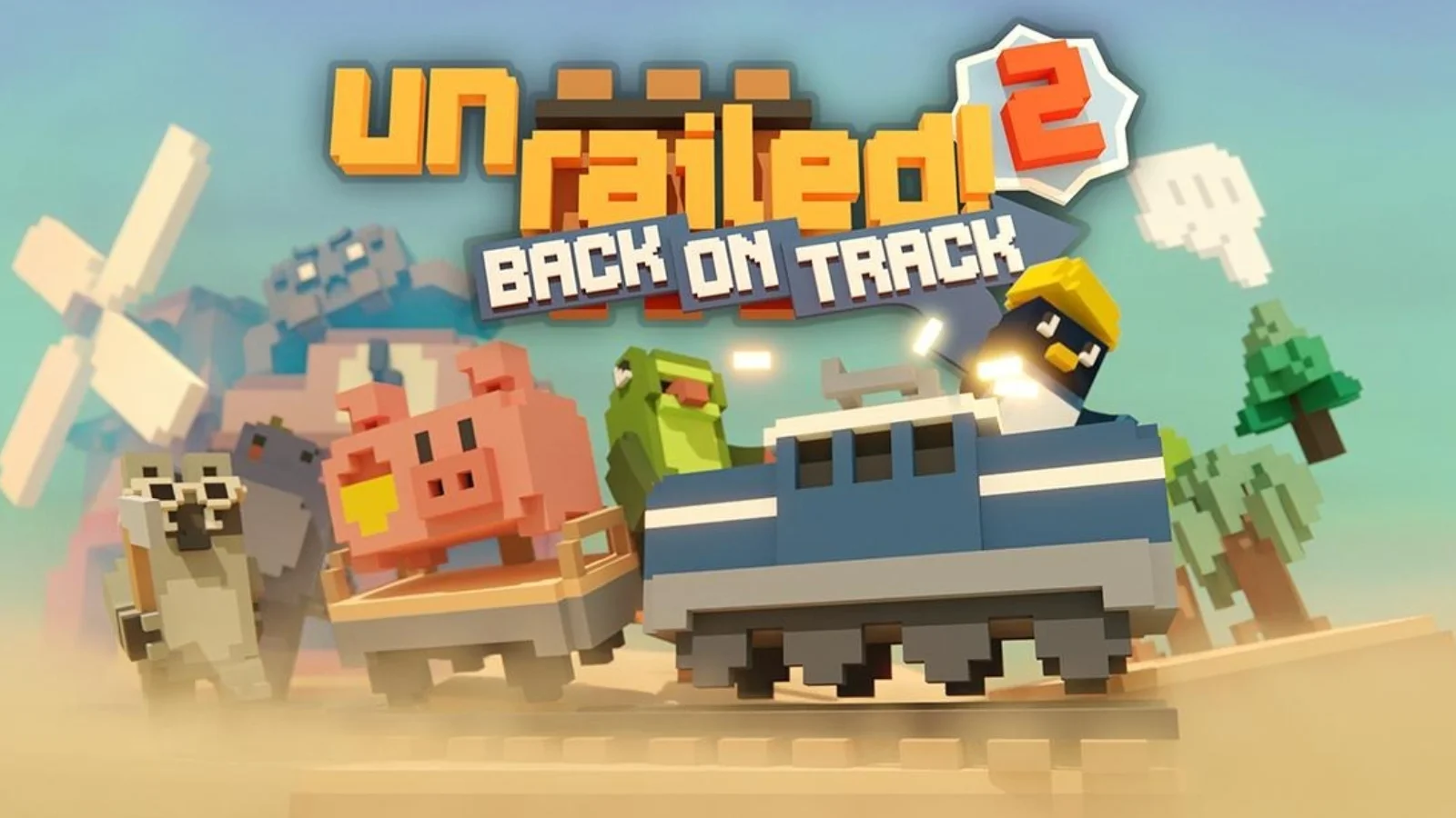 Unrailed 2: Back on Track sairá do Acesso Antecipado em 11 de junho! Confira os detalhes do lançamento para PC, PS5, Switch e o novo Nintendo Switch 2.