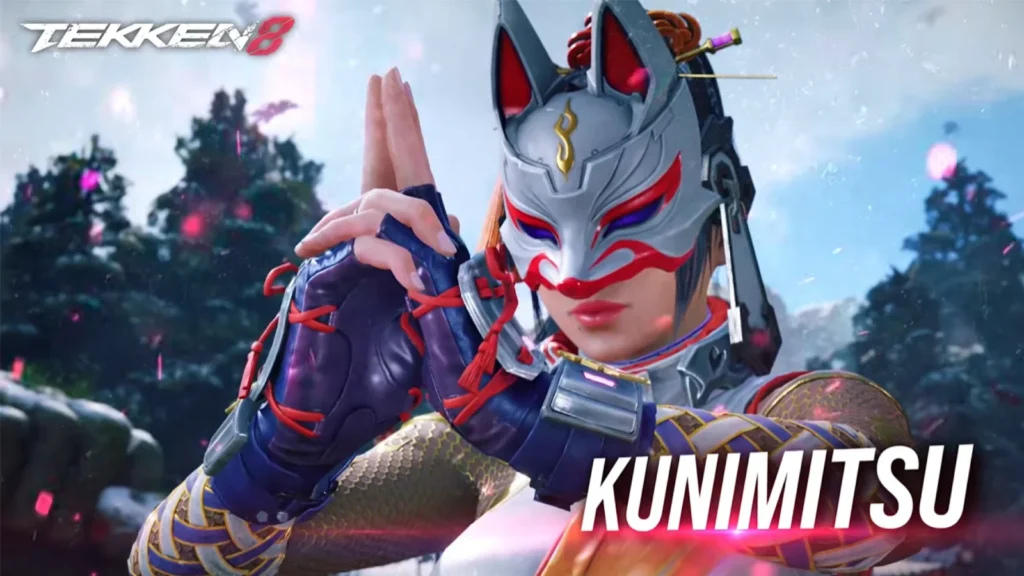 Kunimitsu, a Ladra Encantada, chega ao TEKKEN 8 em maio de 2026! Confira o teaser de gameplay e datas de acesso antecipado.
