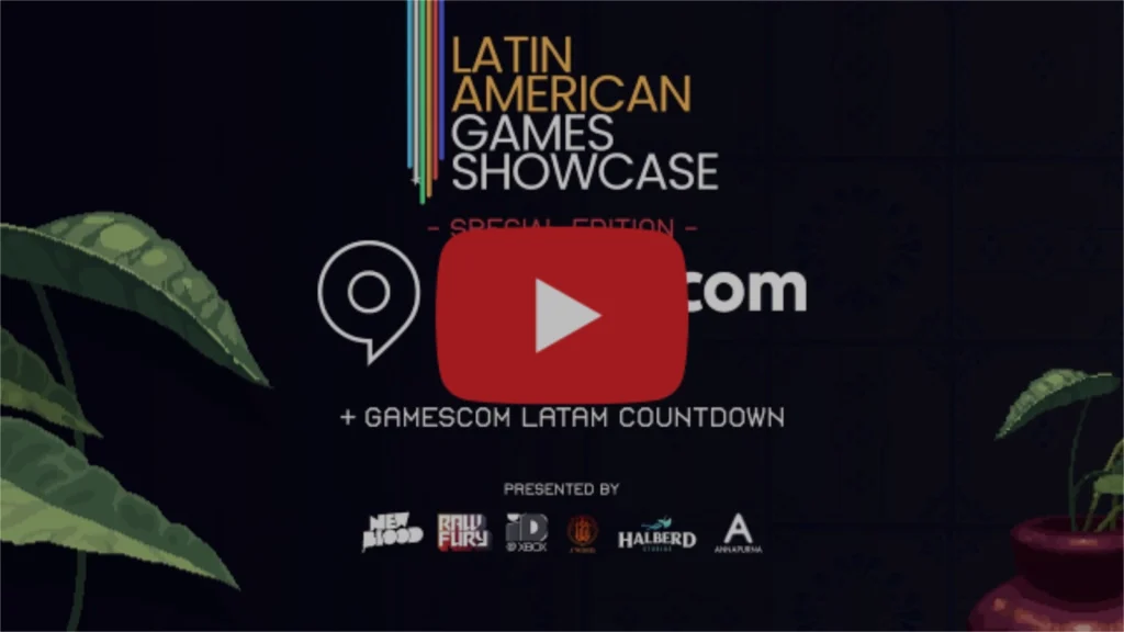 Veja os destaques do Latin American Games Showcase na gamescom latam 2026! Confira trailers, datas de lançamento e demos de jogos do Brasil