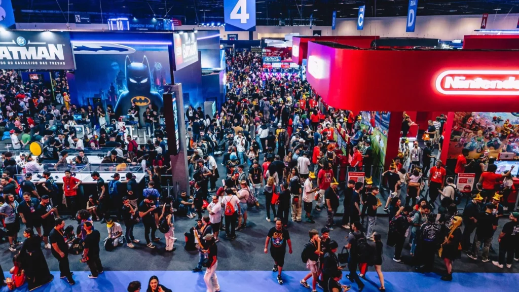 A gamescom latam 2026 bate recordes históricos! Com 154 mil visitantes, 400 jogos e US$ 180 milhões em negócios, o evento consolida o Brasil como hub global de games.
