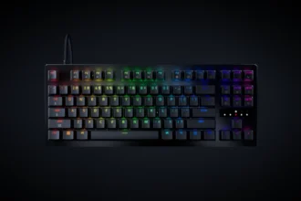 A Razer lança o Huntsman V3 Tenkeyless 8KHz! Com switches analógicos de 2ª geração, Rapid Trigger e 8000 Hz, este teclado redefine a performance competitiva.