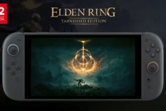 A Bandai Namco anunciou ELDEN RING Tarnished Edition para o Nintendo Switch 2! O pacote inclui Shadow of the Erdtree e itens inéditos.
