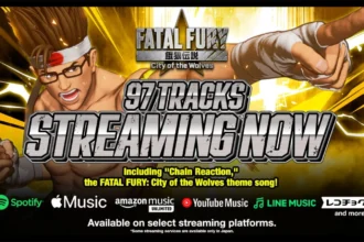 A SNK liberou a trilha sonora de FATAL FURY: City of the Wolves com 97 faixas no Spotify, Apple Music e YouTube Music! Confira os detalhes.