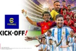 A Konami lançou eFootball™ Kick-Off! para Nintendo Switch 2! O jogo traz os modos Copa Internacional, Wall Ball e o craque lendário Roberto Carlos.