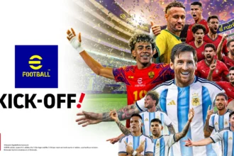 A Konami lançou eFootball™ Kick-Off! para Nintendo Switch 2! O jogo traz os modos Copa Internacional, Wall Ball e o craque lendário Roberto Carlos.